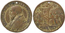 MEDAGLIE - PAPALI - Gregorio XIII (1572-1585) - Medaglia 1575 Mod. 710 RR AE Opus: Bonzagni Ø 36Postuma Foro
qBB
