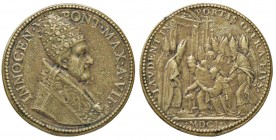 MEDAGLIE - PAPALI - Innocenzo X (1644-1655) - Medaglia A. VII AE dorato Ø 38
BB+