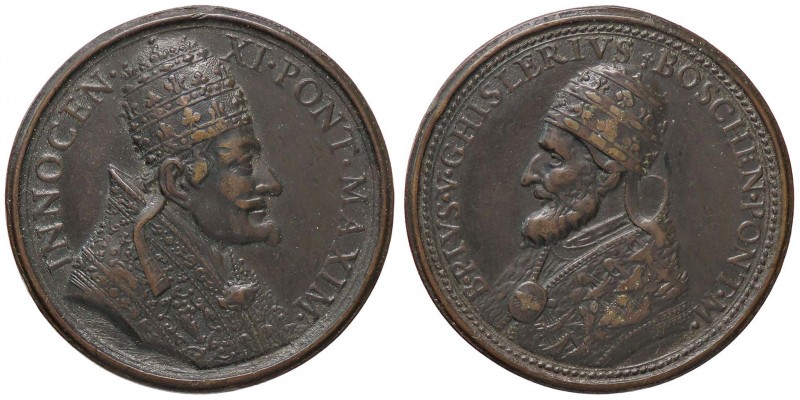 MEDAGLIE - PAPALI - Innocenzo XI (1676-1689) - Medaglia Beatificazione di Pio V ...