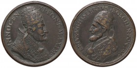 MEDAGLIE - PAPALI - Innocenzo XI (1676-1689) - Medaglia Beatificazione di Pio V AE Ø 39
BB-SPL