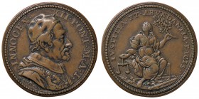 MEDAGLIE - PAPALI - Innocenzo XII (1691-1700) - Medaglia A. I AE Opus: Hamerani Ø 32
SPL