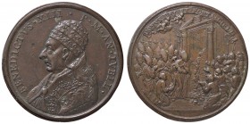 MEDAGLIE - PAPALI - Benedetto XIII (1724-1730) - Medaglia AE Opus: Hamerani Ø 41
qSPL