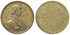 MEDAGLIE - PAPALI - Pio VI (1775-1799) - Medaglia 1782 AE dorato Ø 42
qSPL