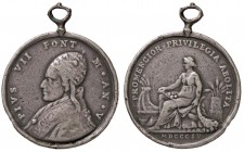 MEDAGLIE - PAPALI - Pio VII (1800-1823) - Medaglia A. V AG
qBB