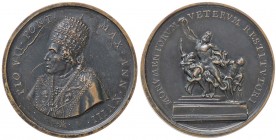 MEDAGLIE - PAPALI - Pio VII (1800-1823) - Medaglia A. XVIII AE Ø 43
qSPL