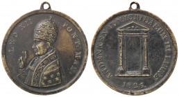 MEDAGLIE - PAPALI - Leone XII (1823-1829) - Medaglia 1826 AE dorato Ø 37
BB