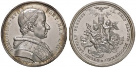 MEDAGLIE - PAPALI - Gregorio XVI (1831-1846) - Medaglia A. II AG Opus: Girometti Ø 43
SPL-FDC