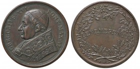 MEDAGLIE - PAPALI - Gregorio XVI (1831-1846) - Medaglia A. I AE Opus: Girometti Ø 44
SPL
