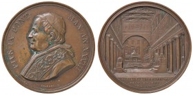 MEDAGLIE - PAPALI - Pio IX (1866-1870) - Medaglia A. XXVIII Mont. 92 AE
qSPL/SPL