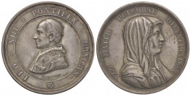 MEDAGLIE - PAPALI - Leone XIII (1878-1903) - Medaglia Lincoln 2320 R AG Opus: Bianchi Ø 38 Colpetto
SPL