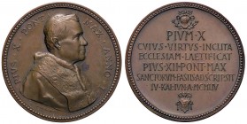 MEDAGLIE - PAPALI - Pio X (1903-1914) - Medaglia A. I Mont. 23 AE
SPL-FDC