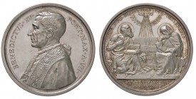 MEDAGLIE - PAPALI - Benedetto XV (1914-1922) - Medaglia A. VII Mont. 14 R AG Colpetto
SPL-FDC