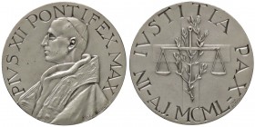 MEDAGLIE - PAPALI - Pio XII (1939-1958) - Medaglia 1950 - Giubileo AG Ø 45
qFDC