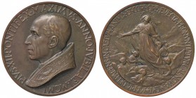 MEDAGLIE - PAPALI - Pio XII (1939-1958) - Medaglia 1950 - Proclamazione durante l'anno Santo del dogma dell'Assunzione di Maria Vergine al cielo AE Op...