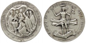 MEDAGLIE - PAPALI - Paolo VI (1963-1978) - Medaglia 1964 - Viaggio in Terra Santa AG Opus: Lorioli Ø 44
FDC