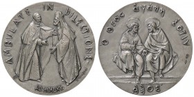 MEDAGLIE - PAPALI - Paolo VI (1963-1978) - Medaglia 1965 - Ambulate in dilectione AG Opus: Giampaoli Ø 44
FDC