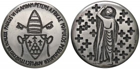 MEDAGLIE - PAPALI - Paolo VI (1963-1978) - Medaglia 1969 - Viaggio in Uganda AG Ø 44
qFDC