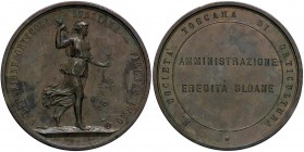 MEDAGLIE - CITTA' - Firenze - Medaglia 1880 AE Ø 38 Segnetti
SPL