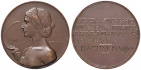 MEDAGLIE - CITTA' - Firenze - Medaglia Scuola d'arti AE Ø 50 Colpetti
BB+