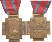 MEDAGLIE ESTERE - BELGIO - Alberto I (1909-1934) - Medaglia 1914-1915 - Croce di fuoco AE mm 42x55
FDC