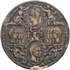 MEDAGLIE ESTERE - FRANCIA - Luigi Filippo I (1830-1848) - Medaglia Gesso Ø 74 Modello del R/ della medaglie per la visita alla zecca di Parigi
Buono