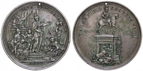 MEDAGLIE ESTERE - PORTOGALLO - Jose I (1750-1777) - Medaglia 1775 - Ricostruzione di Lisbona AG Opus: Olisipo Ø 45 Foro
BB-SPL