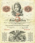 CARTAMONETA ESTERA - AUSTRIA - Francesco Giuseppe (1848-1916) - 5 Gulden 1859 Forellini
MB-BB