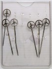 VARIE Mercedes, lotto di 6 distintivi a spillo, anni '50
Ottimo