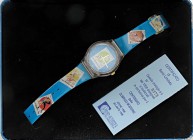 VARIE - Orologi San Marino, emesso dall'azienda autonoma di stato nel 1996 per le olimpiadi di Atlanta La confezione è rovinata e l'orologio è da revi...
