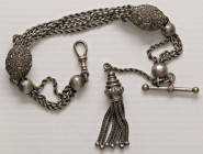 VARIE - Orologi da taschino Catena in AG, gr. 30, cm 25, di ottima fattura
Ottimo