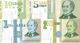 VARIE - BIGLIETTI BFDP - 1-2-5-10 leghe Lotto di 4 biglietti
SPL÷FDS