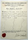 DOCUMENTI - MALTA - Fra Emmanuel de Rohan (1775-1797) Dal vice comandante Michele Benedetto Grimaldi, responsabile degli affari del Redi Sicilia a Mal...