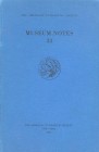 BIBLIOGRAFIA NUMISMATICA - LIBRI AA. VV. - Museum Notes 33, New York, ANS, 1988, 223 pp., 13 tav. Legatura editoriale
Ottimo