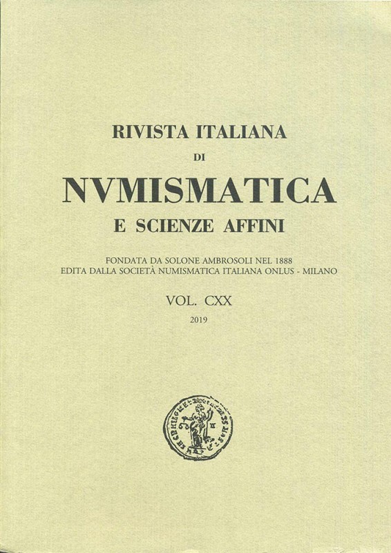 BIBLIOGRAFIA NUMISMATICA - LIBRI AA. VV. - Rivista italiana di numismatica. Mila...