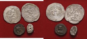 LOTTI - Greche Siglo persiano, dracma sassanide (2), Ponto Lotto di 4 monete
MB÷BB