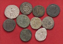 LOTTI - Imperiali Antoniniano di Gordiano III, denario di A. e S. Severo, AE3 di Costantino I (7) Lotto di 10 monete
MB÷BB