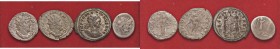 LOTTI - Imperiali Vittoriato, antoniniano di Aureliano e Postumo (2 diversi) Lotto di 4 monete
MB÷qSPL