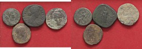 LOTTI - Imperiali Faustina I e II, Massimino, M. Aurelio Lotto di 4 monete
B÷MB