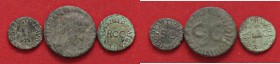 LOTTI - Imperiali Asse di Augusto, quadrante di Caligola e Claudio Lotto di 3 monete
MB÷BB+