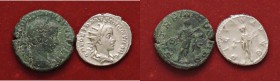 LOTTI - Imperiali Asse e antoniniano di Gordiano III Lotto di 2 monete
qBB÷BB+