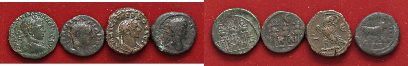 LOTTI - Provinciali S. Severo, A. Severo, Gordiano III, Probo Lotto di 4 monete...