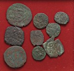 LOTTI - Bizantine Maurizio Tiberio, Eraclio (2), Costanzo II, Costantino IV, Leone V (2), Teofilo (2) Lotto di 9 monete
MB÷BB+