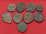 LOTTI - Bizantine Lotto di 9 bronzetti
MB÷BB