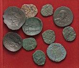 LOTTI - Bizantine Eraclio, Leone V (4), Costanzo II, anonimo, Leone VI, Manuel I (3) Lotto di 11 monete
MB÷BB+