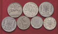 LOTTI - Estere ALBANIA - Lotto di 7 monete
BB÷SPL