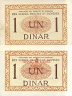 LOTTI - Cartamoneta-Estera YGOSLAVIA - Dinaro 1919 (2, uno con sovrastampa) Lotto di 2 biglietti
SPL+÷FDS