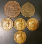 LOTTI - Medaglie CITTA' - Milano (4 uguali) e Verona (2) Lotto di 6 medaglie
SPL÷FDC
