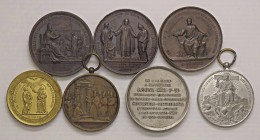 LOTTI - Medaglie PAPALI - Lotto di 7 medaglie di Leone XIII
BB÷qFDC