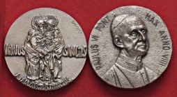 LOTTI - Medaglie PAPALI - Paolo VI, lotto di 2 medaglie in AG
qFDC÷FDC
