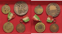 LOTTI - Medaglie VARIE - Lotto di 4 medaglie
SPL÷FDC